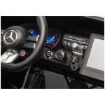 Elektrické autíčko Mercedes GT63 AMG - LCD, čierne lakované